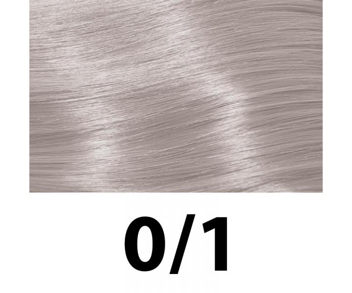 Farba na vlasy Subrina Professional Permanent Colour 100 ml - 0/1 kreatvny mix tn - popolav