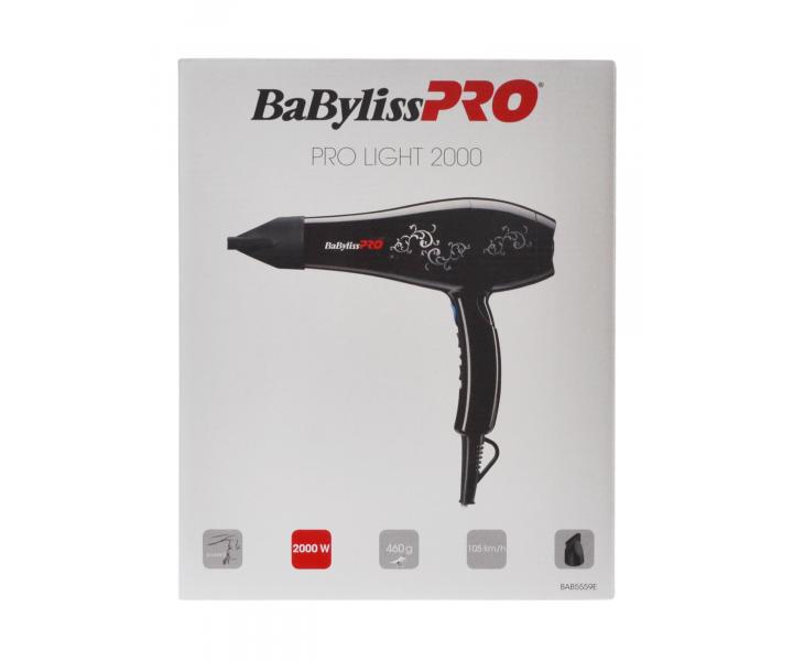 Fn BaByliss Pro BAB5559E - 2000 W, ierny