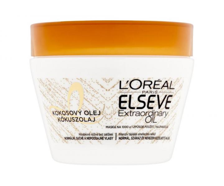 Maska pre normlne a such vlasy Loral Elseve Extraordinary Oil - 300 ml