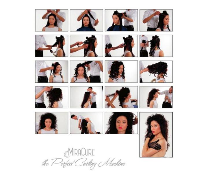 Kulma na vlasy s parou Mira Curl Steam Tech - pre perfektn lokne