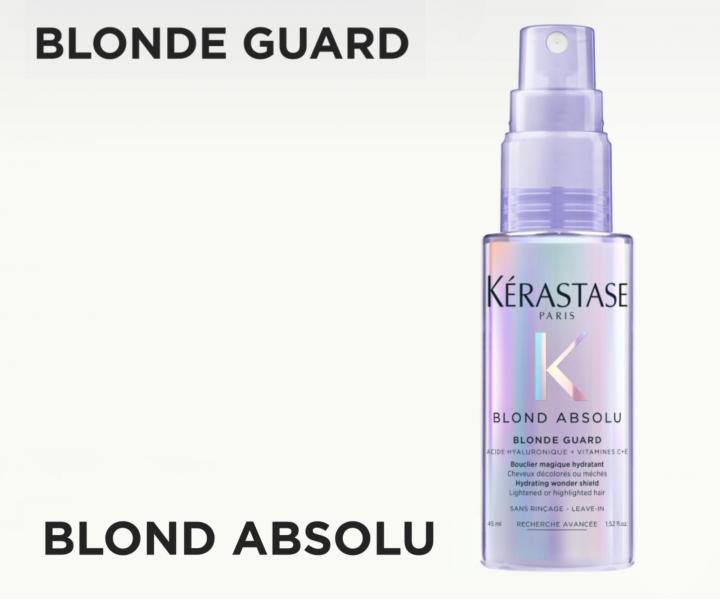 Bezoplachov� hydrata�n� starostlivos� pre blond a mel�rovan� vlasy K�rastase Blond Absolu Blonde Guard - 45 ml
