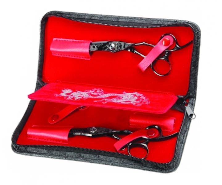 Sada kadern�ckych no�n�c 5,5 "a efila�n�ch no�n�c 6,28" Olivia Garden Dragon Shear Collection