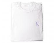 Krastase bavlnen triko s krtkym rukvom - biele, vel.M