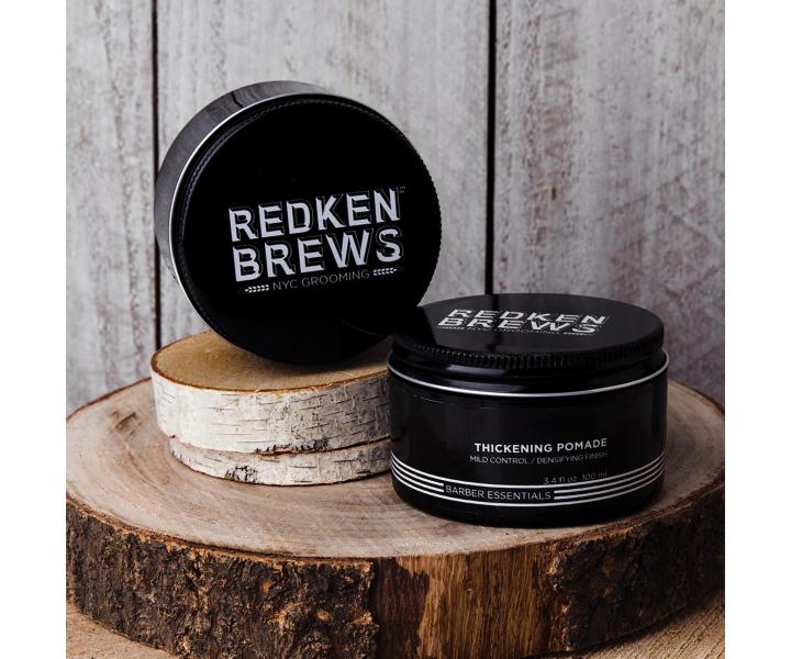 Sada pre objem vlasov pre muov Redken Brews Thickening - ampn + pomda + tatika zadarmo