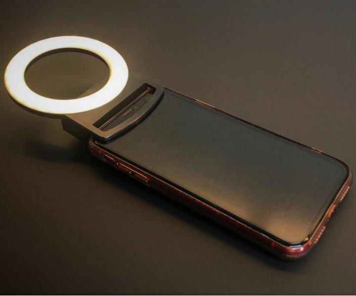 Kruhov LED svetlo na mobil Loral Mini Ringlight