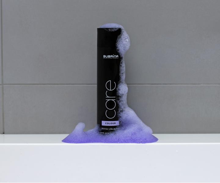ampn na neutralizciu ltch tnov Subrina Professional Care Colour Silver Shampoo - 250 ml