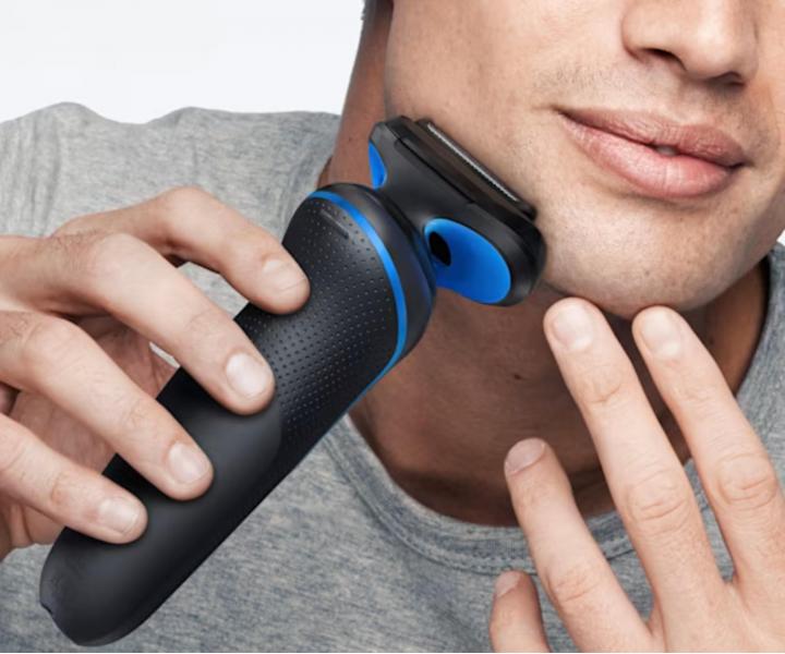 Planetov holiaci strojek Braun Series 5 52-B1000s - ierno-modr