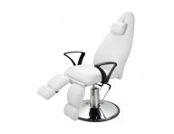 Hydraulick pedikrske kreslo Weelko Sol, biele