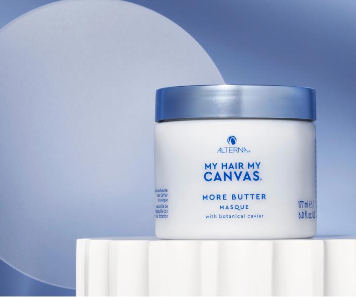 Maska pre vlnit a kuerav vlasy Alterna My Hair. My Canvas. More Butter - 177 ml