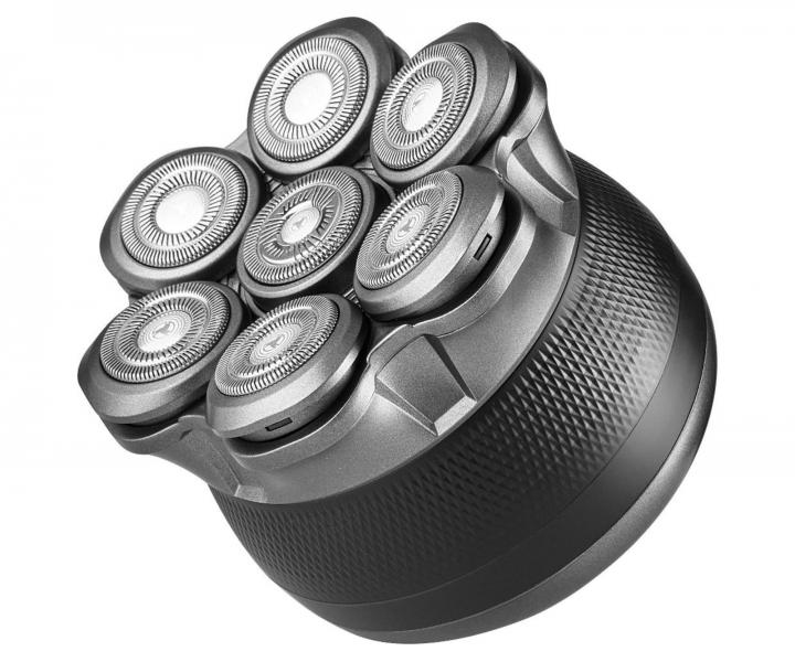 Rota�n� holiaci stroj�ek na vlasy Sencor Head Shaver SMS 0800BK - �ierny