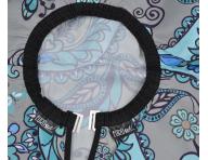 Kaderncka pltenka na strihanie Eurostil Professional - kvetinov vzor - kovov hik