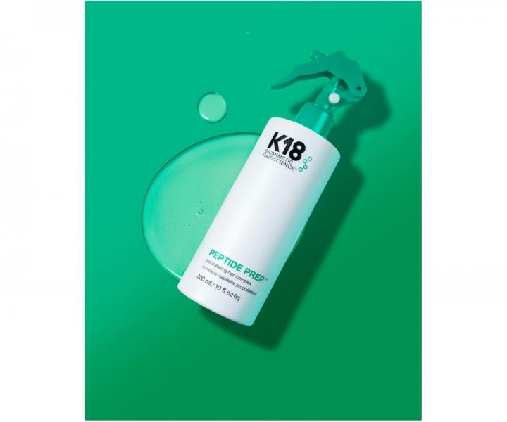 istiaci sprej na vlasy na odstrnenie kovov a minerlov K18 Peptide Prep Pro Chelating Hair Complex - 300 ml