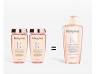 Hydratan a rozjasujci ampn pre vlasy so sklonom ku krepateniu Krastase Gloss Absolu Bain Hydra-Glaze - 500 ml