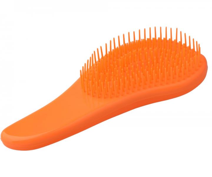 Kefa na rozesvanie vlasov Sibel Mini Detangling Brush - oranov