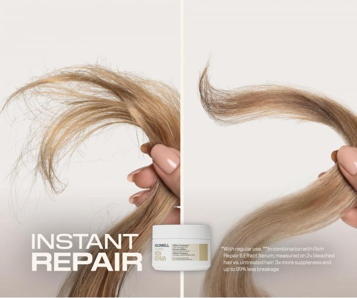 Rad pre such� a po�koden� vlasy Goldwell Dualsenses Rich Repair