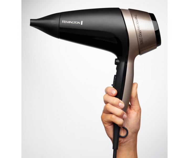 Fn na vlasy Remington Thermcare Pro D5715 - 2300 W, ierny