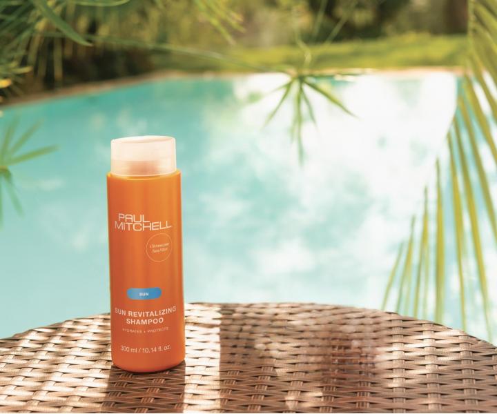 Sada pre vlasy nam�han� slnkom Paul Mitchell Sun Trio + s�ahovac� vak Paul Mitchell zadarmo