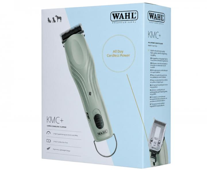 Profesion�lny stroj�ek na zvieraciu srs� Wahl Professional KMC+ Cord/Cordless Clipper - mentolovo zelen�