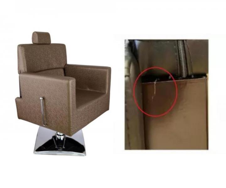 Kadern�cke Barber kreslo Detail Larry (75) - zlatohnedej