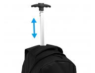 Cestovn� batoh s teleskopickou rukov�ou Sibel Backpack - �ierny