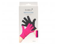 Mel�rovacie rukavice Sibel Bleach Gloves Blenders Pink & Black - 2 ks