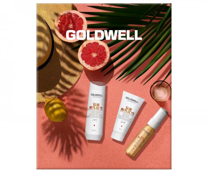 Dar�ekov� sada pre vlasy vystaven� slnku Goldwell Dualsenses Sun Reflects Travel Set