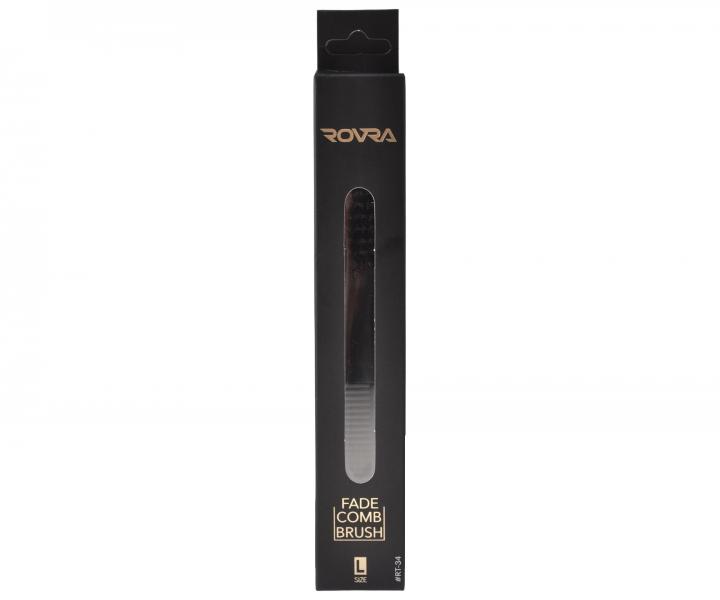 Fade kefa na vlasy a f�zy s hrebe�om Rovra Fade Comb Brush L - �ierny
