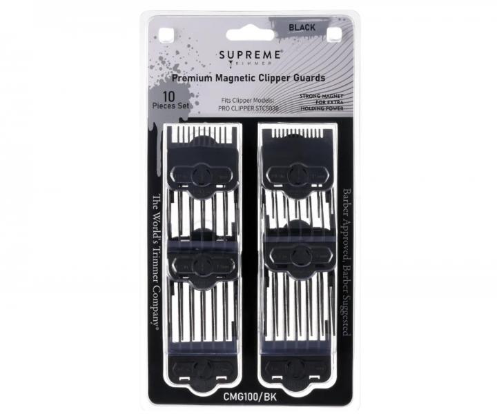 Sada n�hradn�ch magnetick�ch nadstavcov Supreme Trimmer Premium Magnetic Clipper Guards CMG100 - 10 ks