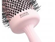 Okrhla fkacia kefa na vlasy Olivia Garden Expert Blowout Speed XL Pastel Pink - 65 mm