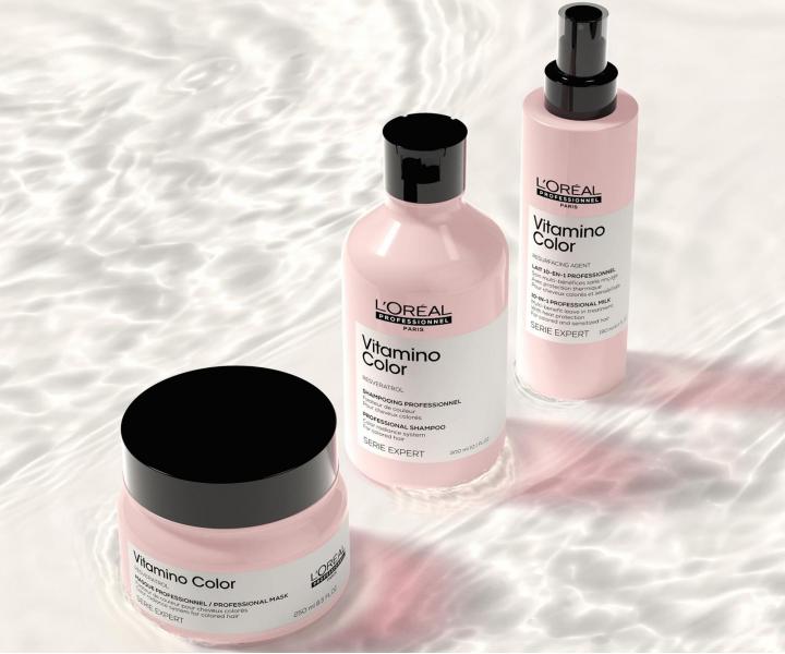 Maska pre �iariv� farbu vlasov Lor�al Professionnel Serie Expert Vitamino Color - 250 ml