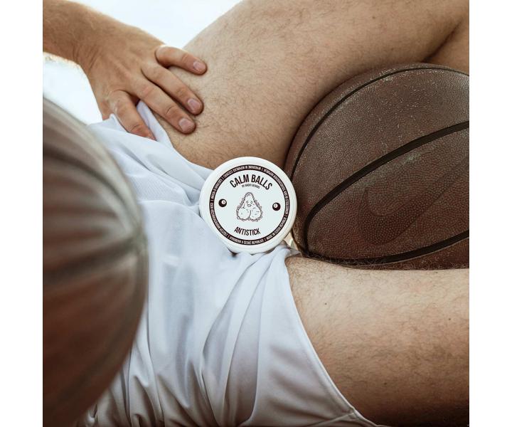portov lubrikant pre muov na intmne partie Angry Beards Calm Balls Antistick - 84 g