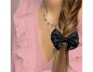�pir�lov� gumi�ka s ma��ou Invisibobble Bowtique True Black - �ierna