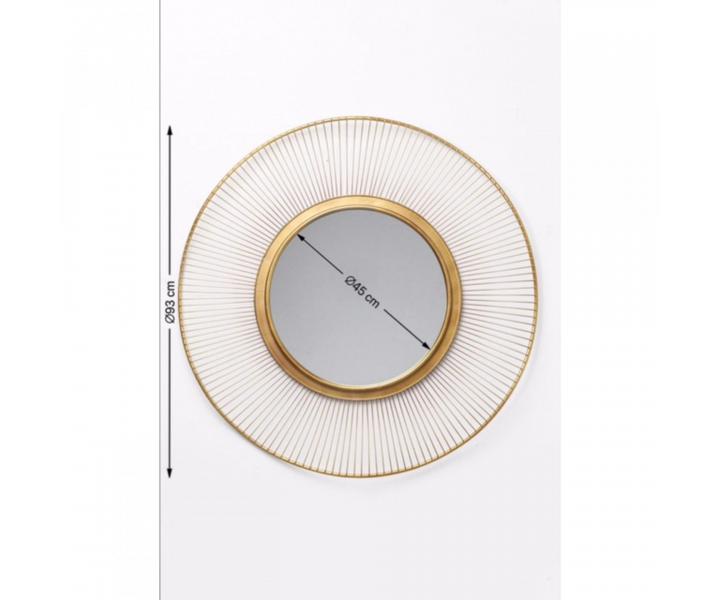 Kadern�cke zrkadlo Kare Sun Storm Gold - zlat�