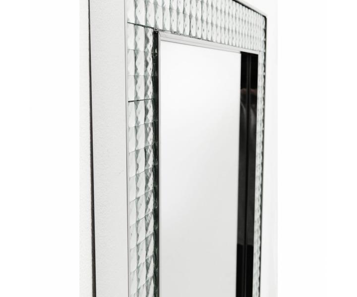 Kaderncke zrkadlo Kare Crystals Steel Chrome - 180 x 80cm
