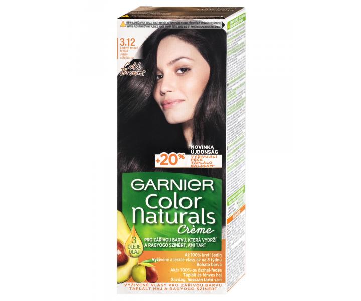Permanentn� farba Garnier Color Naturals 3.12 �adov� tmavo hned�