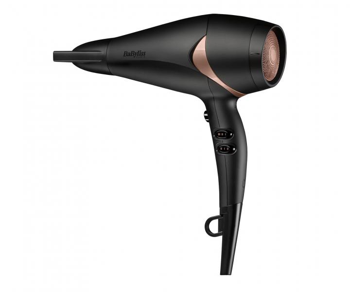 F�n na vlasy BaByliss Bronze Shimmer D566E - 2200 W, �ierny