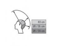 Cvin hlava s prrodnmi vlasmi Sibel Aline - hned, 20-40 cm