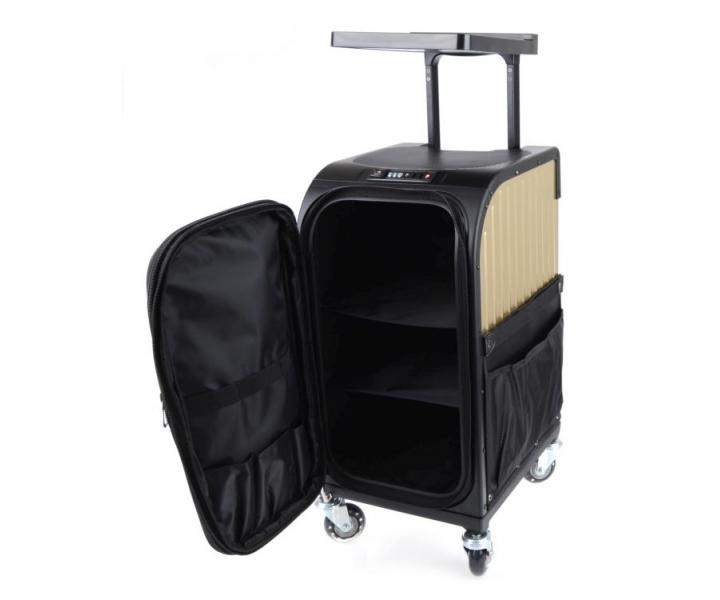 Kaderncky kufor Sibel Rollercoaster Stoolcase Titanium - siv