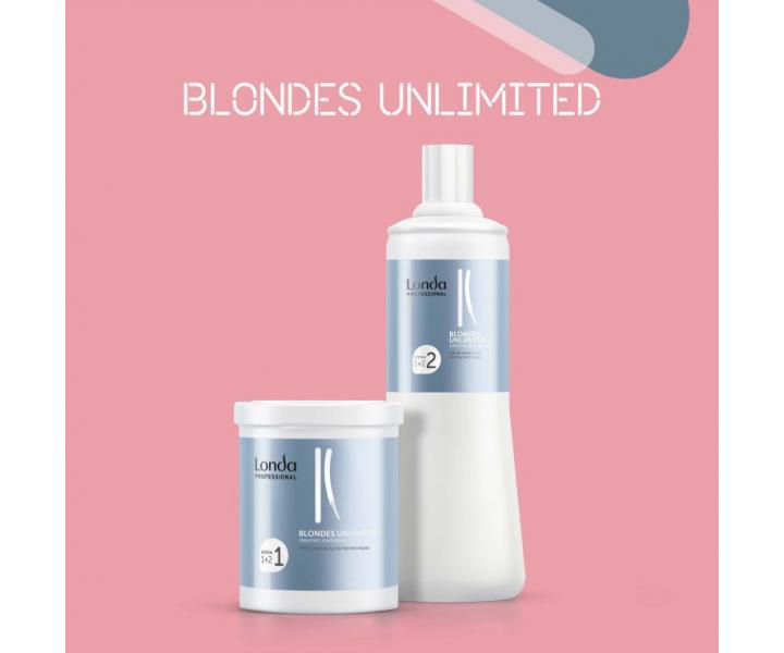 Zosvetujci pder Londa Professional Blondes Unlimited Creative Lightening Powder - 400 g