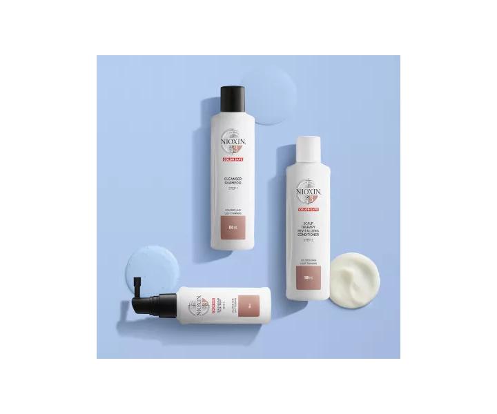 ampn pre mierne rednce farben vlasy Nioxin System 3 Cleanser Shampoo - 300 ml