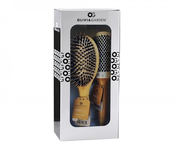 Dar�ekov� sada kief na vlasy Olivia Garden Bamboo Touch Christmas Set