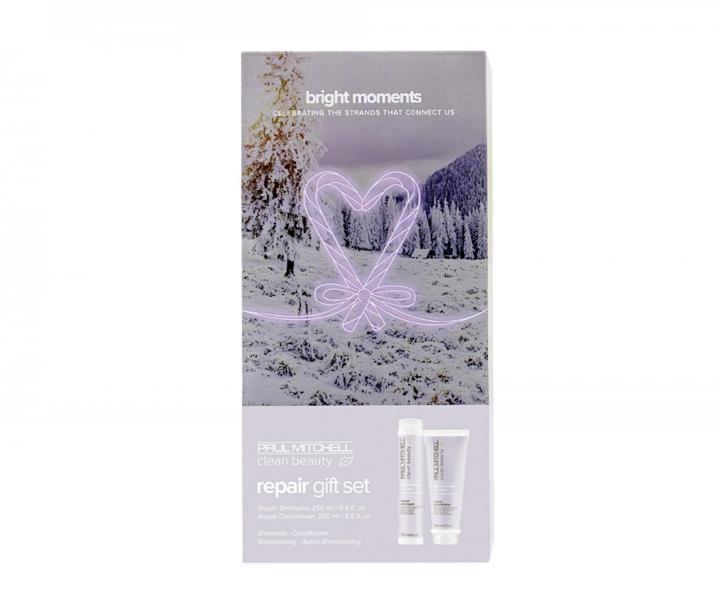 Dar�ekov� sada pre po�koden� vlasy Paul Mitchell Clean Beauty Repair Duo Bright Moments