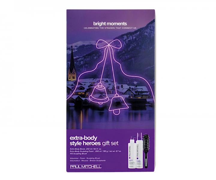 Darekov stylingov sada pre objem vlasov Paul Mitchell Extra-Body Style Heroes Bright Moments