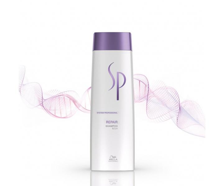 ampn pre pokoden vlasy Wella Professionals SP Repair Shampoo - 250 ml