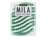 Kefa na vlasy s divia��mi a nylonov�mi �tetinami Sister Young Mila Pocket Hair Brush - svetlo zelen�