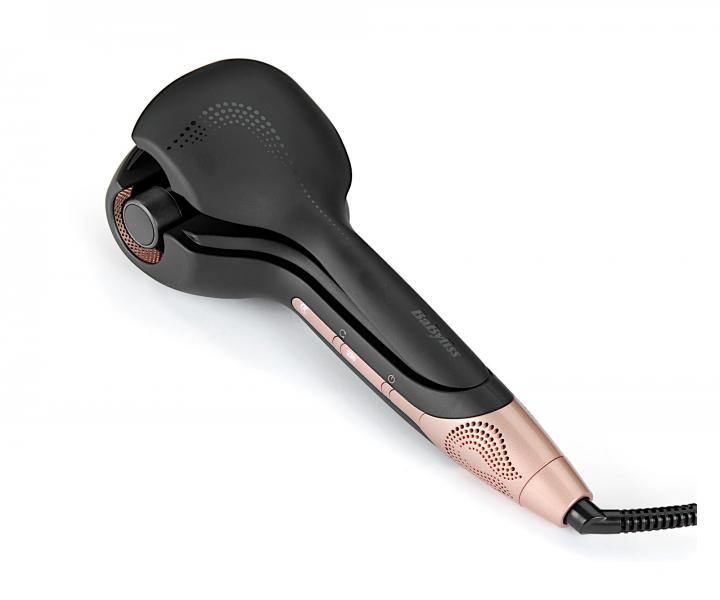 Automatick kulma na vlasy Babyliss Wave Secret Air - ierna, rosegold
