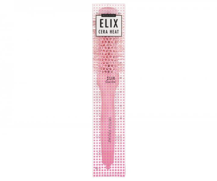 Okr�hla f�kacia kefa s nylonov�mi �tetinami Sister Young Elix Cera Heat - 32 mm - ru�ov�