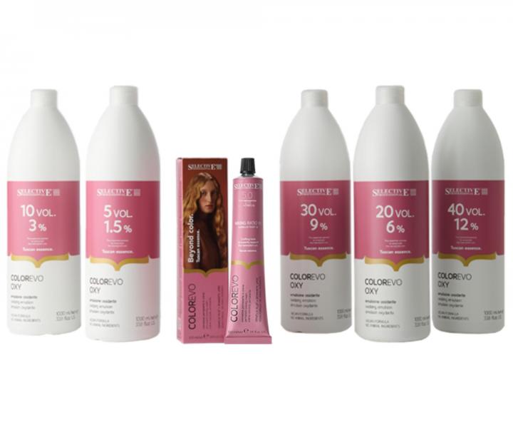 Parf�movan� oxida�n� emulzia Selective Professional ColorEvo Oxy Emulsion Oxydante 30 Vol. 9% - 1000 ml