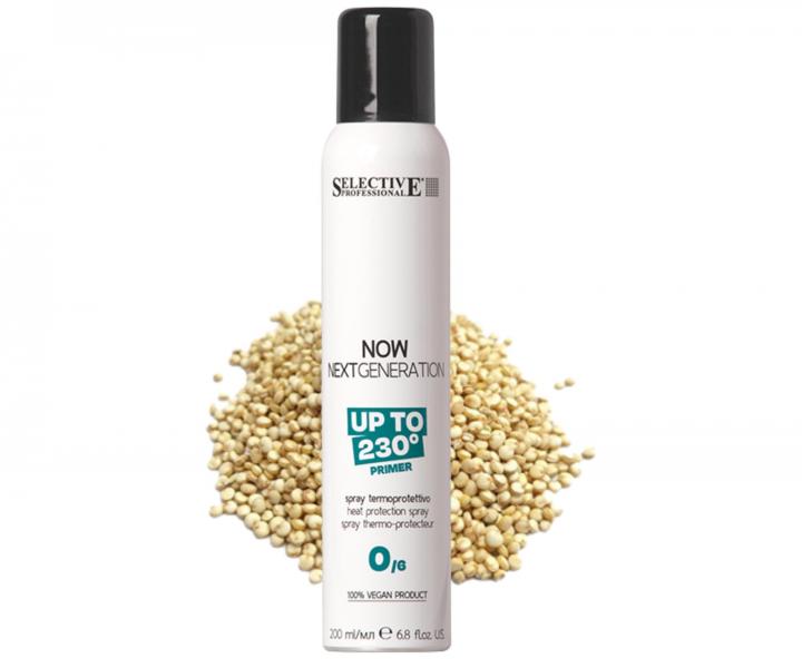 Termoochrann sprej na vlasy Selective Professional Now Next Generation Up To 230 Primer - 200 ml