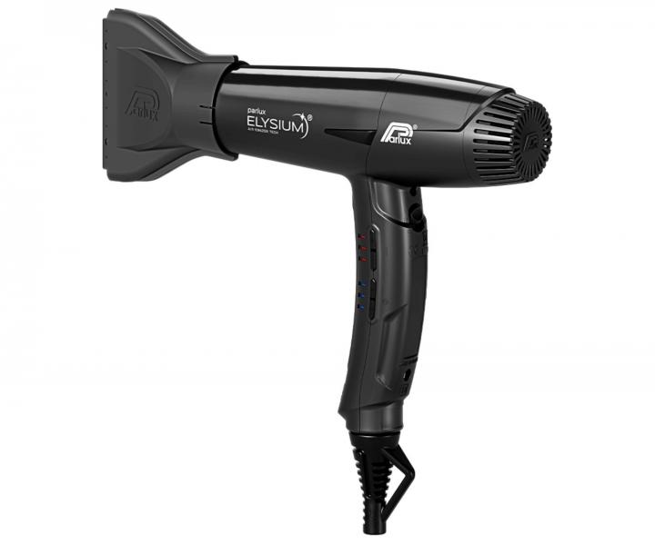 Profesionlny fn na vlasy s difuzrom Parlux Elysium Black - 2300 W, leskl ierny